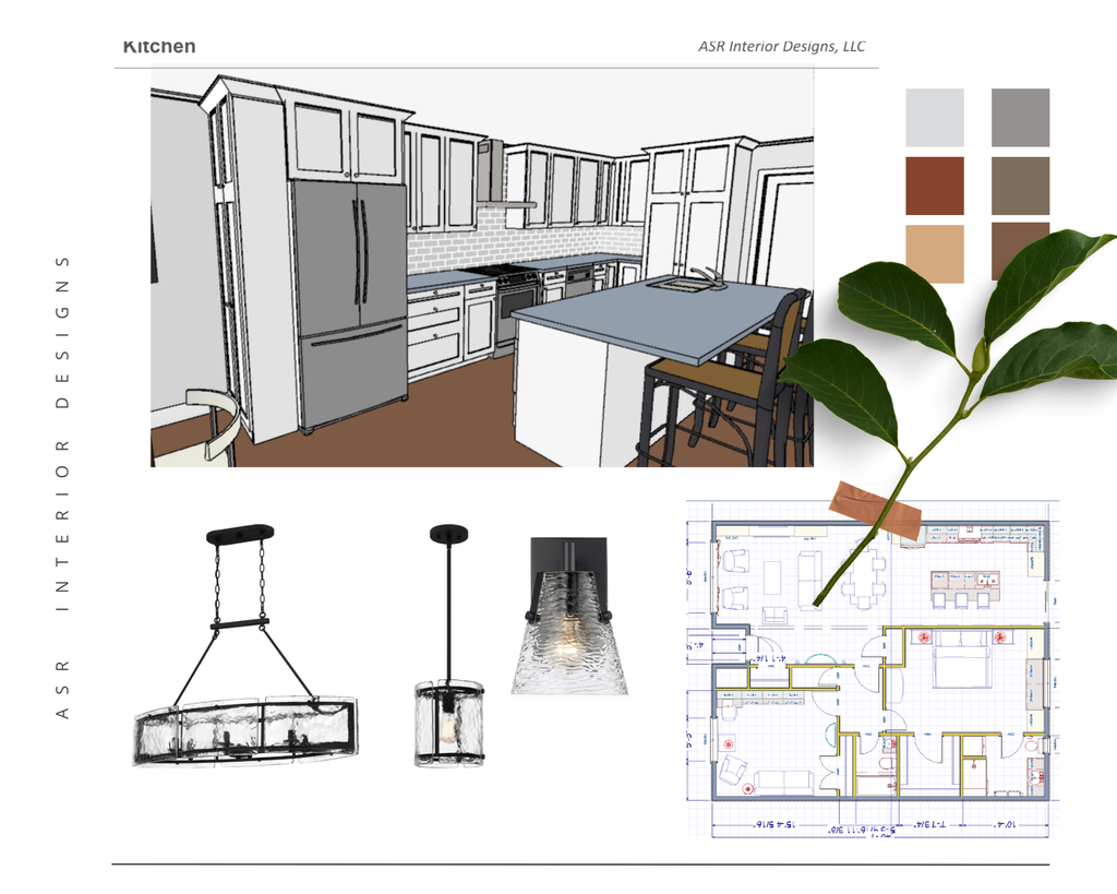 Mood Board for Kitchen and condo renovation in Connecticut